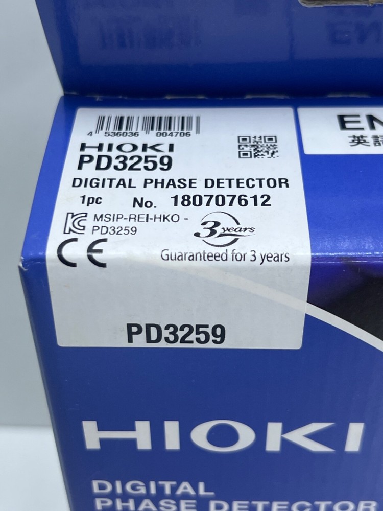 HIOKI PD3259 DIGITAL PHASE DETECTOR