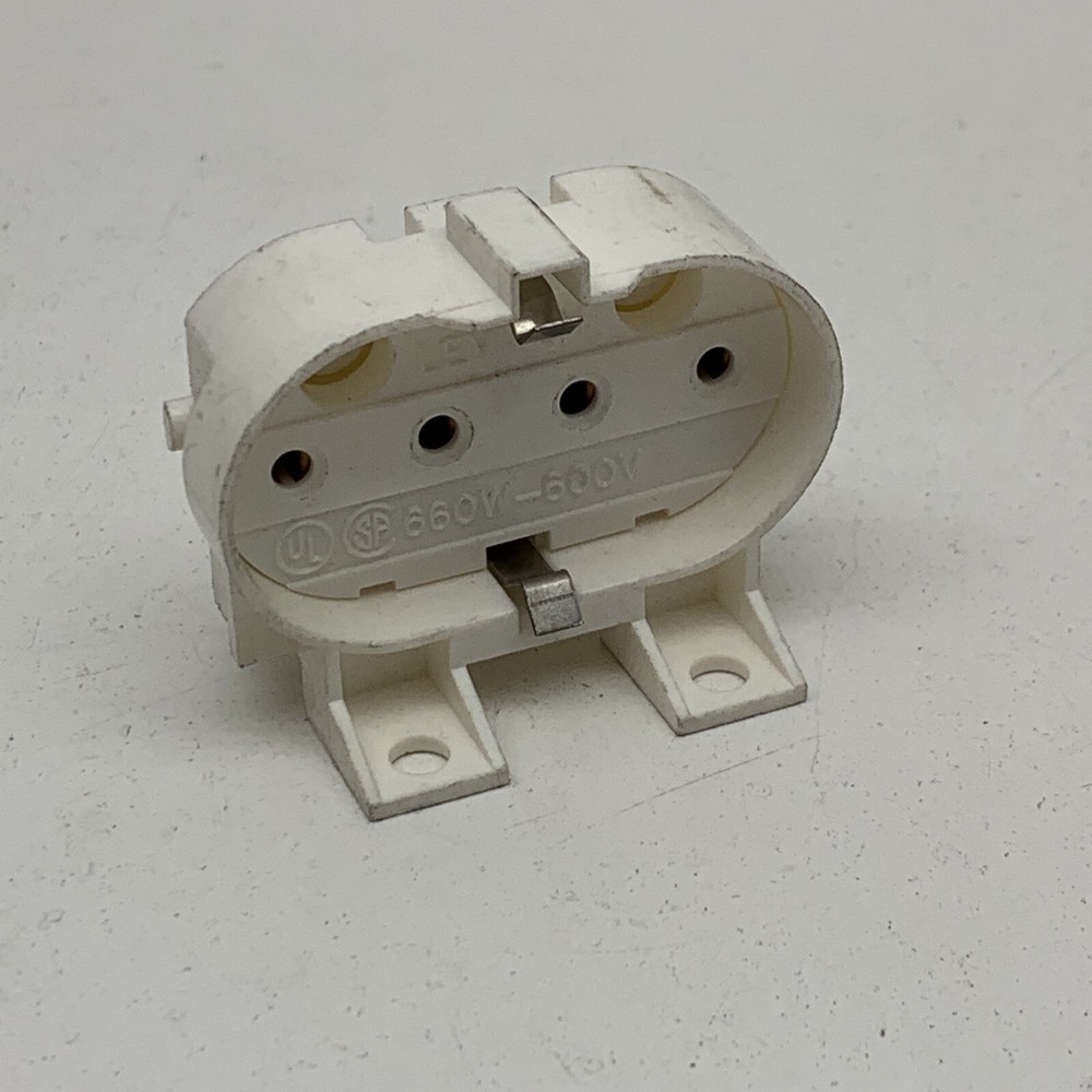 (10-Pack) Leviton 2G11 Base Socket Fluorescent Lampholder Socket Lateral Mount