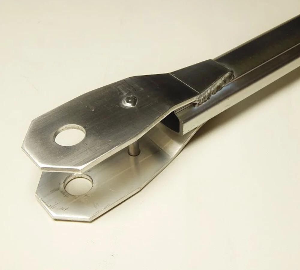 2-Pack 4-Spring Aluminum Lower Arm for Dump Truck Tarp Systems