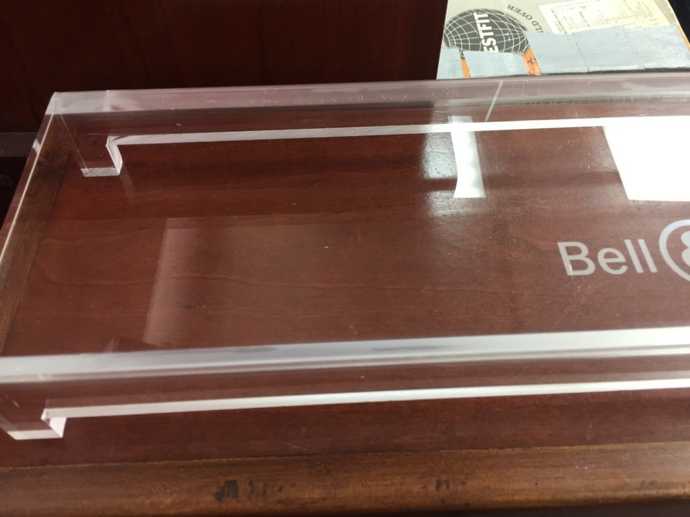 DECORATIVE ACRYLIC WATCH DISPLAY BASE BELL & ROSS