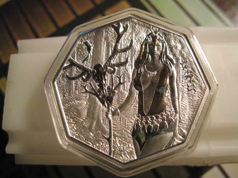 2023 GERMANIA WITCHCRAFT: SEERESS 1 OZ SILVER BU
