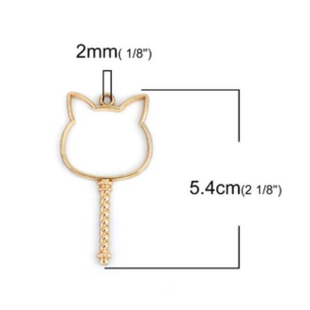 Gold Cat Bezel Key