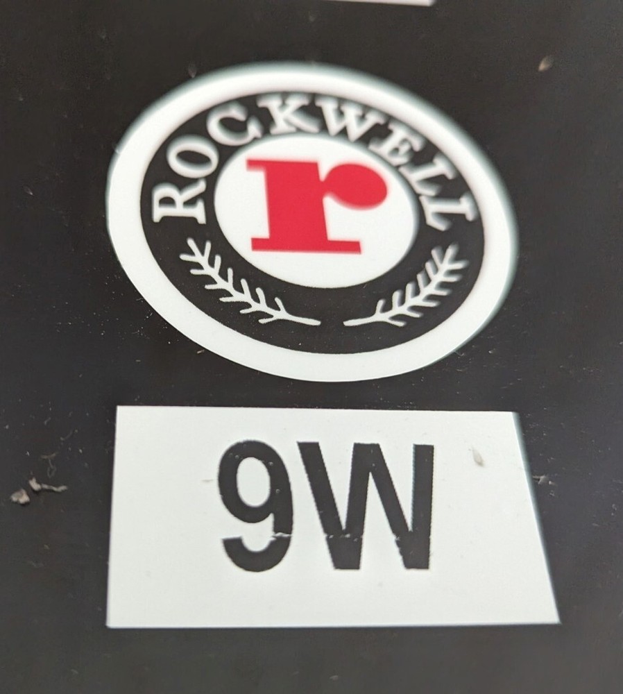 VINTAGE ROCKWELL DECAL 2"