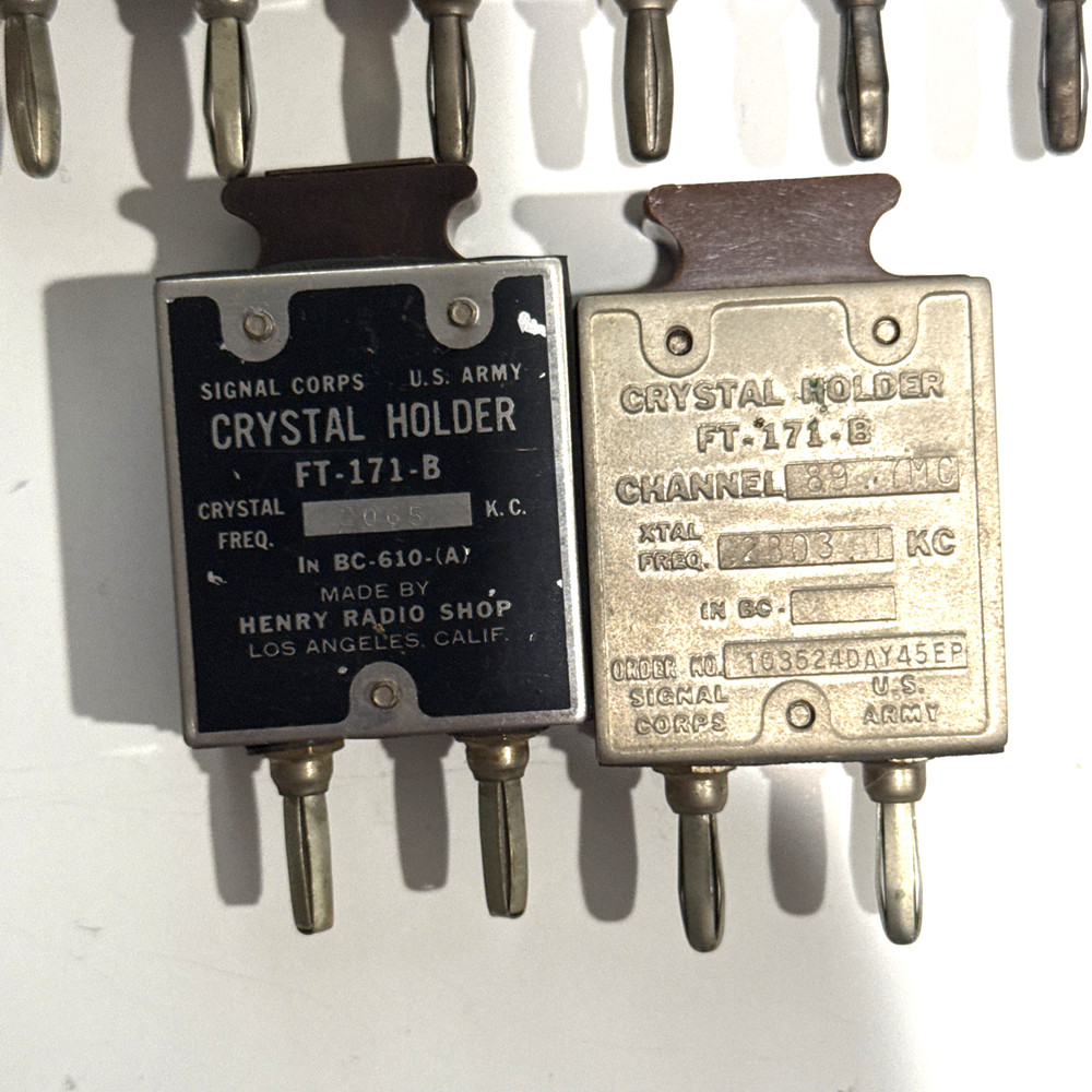 ONE crystal FT-171-B from the LIST BELOW