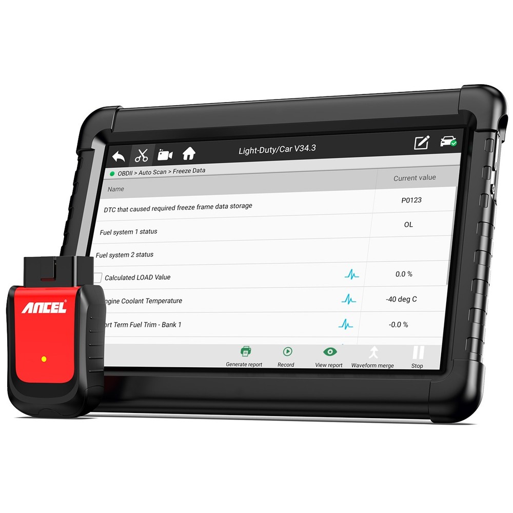 ANCEL X6 Car Diagnostic Tool Bidirectional All Systems OBD2 Scanner Code Reader