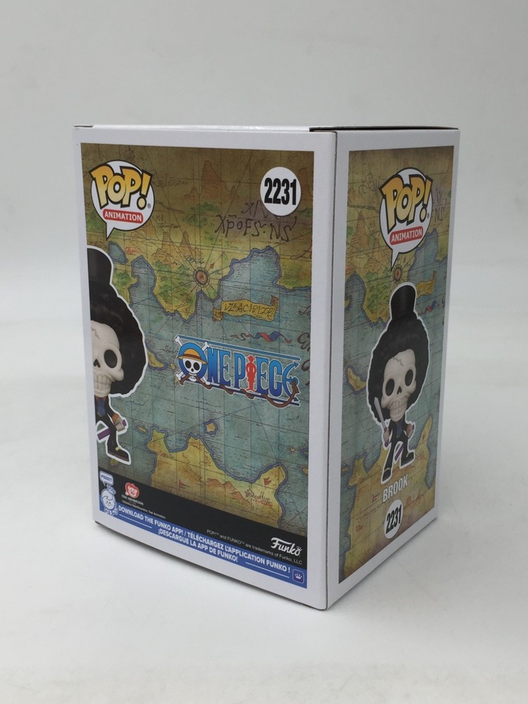 Funko Pop! One Piece Brook #2231 Refresh With Pop Protector