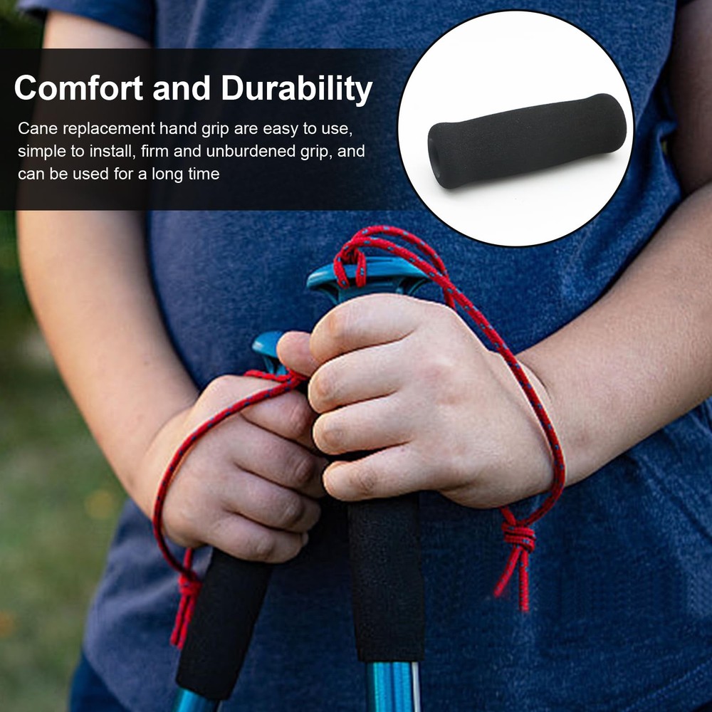4Pcs Cane Replacement Hand Grip Replacement Walking Cane Hand Grip Walking Ca...