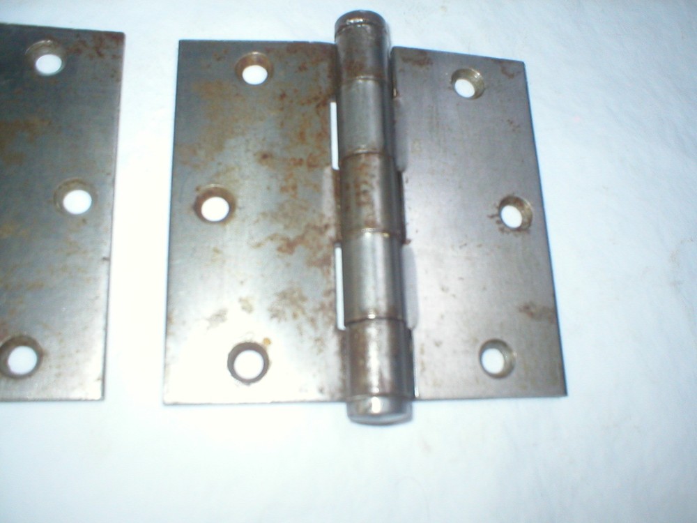 Vintage National 3 1/2" Hinge Pair