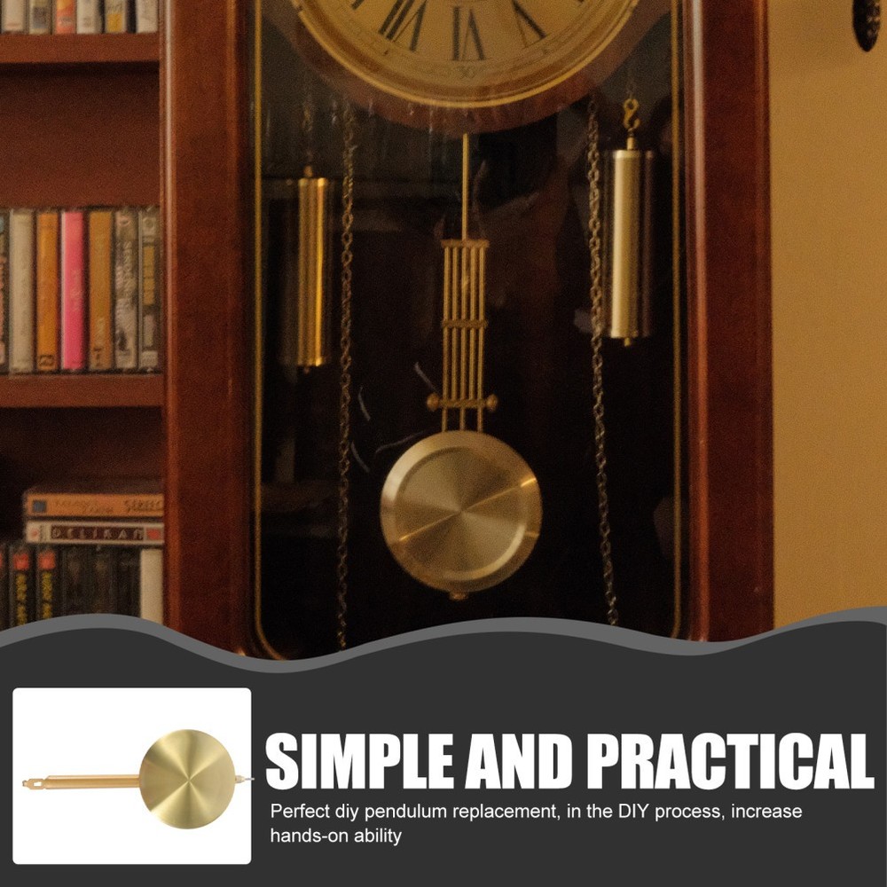 Clock Pendulum Metal Replacement Part For Wall Clock Diy Pendulum Accessory