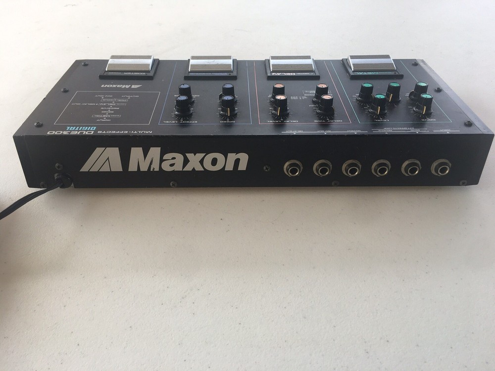 Maxon DUE-3 Digital Multi Effects Processor Vintage Super Metal Delay Chorus
