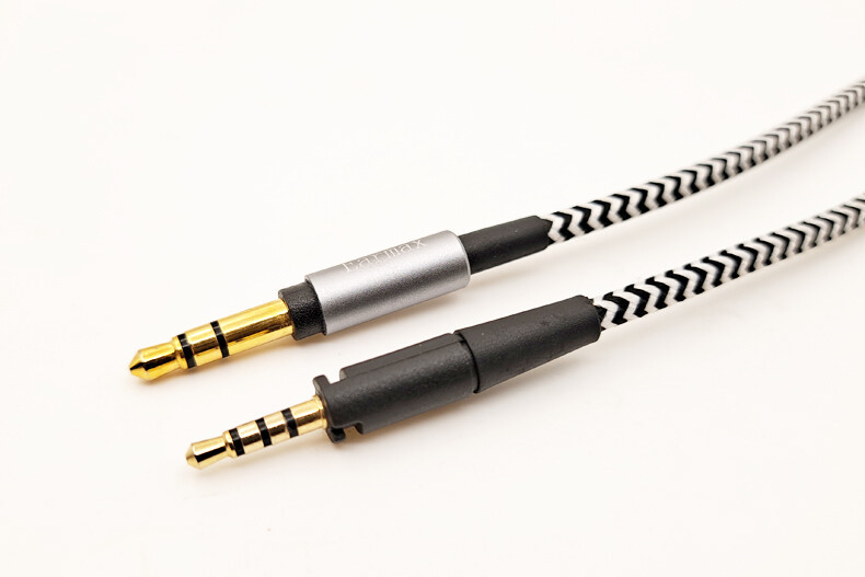 Replace nylon Audio Cable For Sennheiser HD 400S headphones