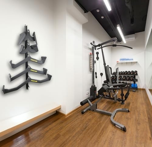 lat pull down bar storage, One-piece molding gym Lat Pull Down Bar Organizer1