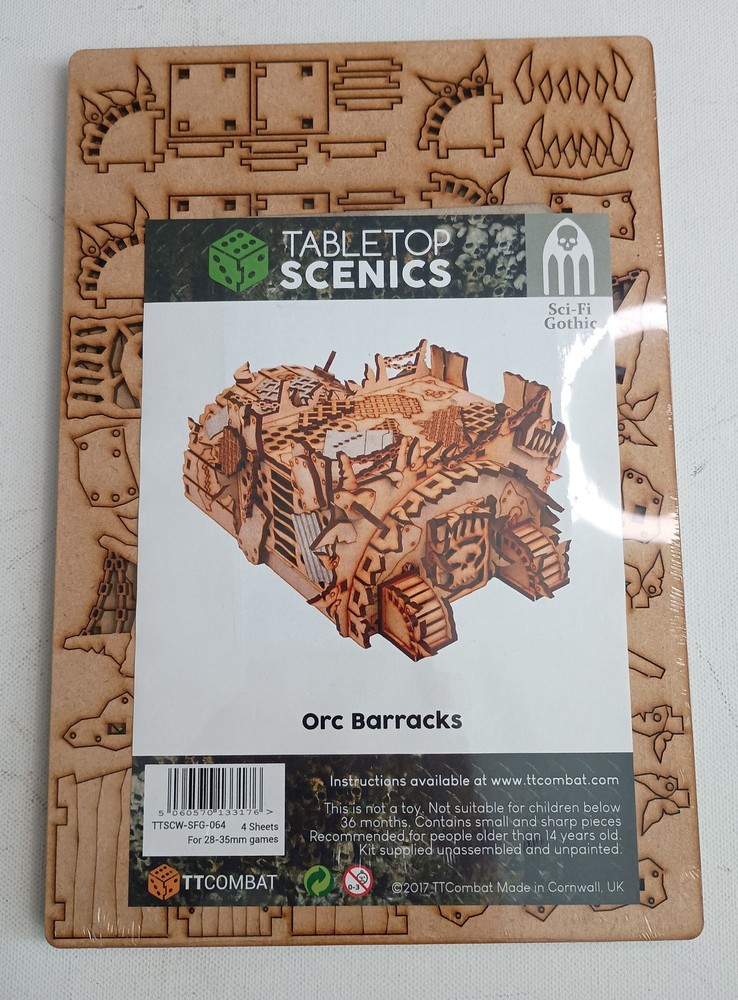 TTCombat - Sci-Fi Gothic - Orc Barracks