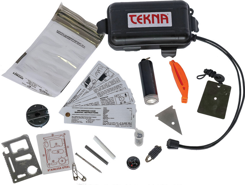 New Tekna Survival Box Black TEK-SB-B