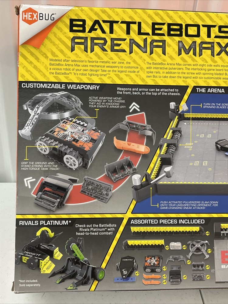 HEXBUG BattleBots Arena MAX NIB
