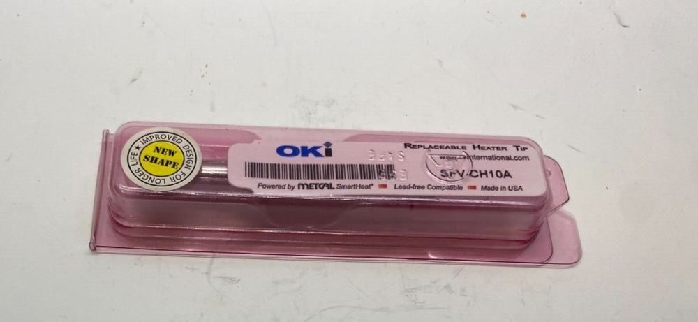 OKI SFV-CH10A Replaceable Heater Tip (Chisel Solder Tip) - Prepaid Shipping