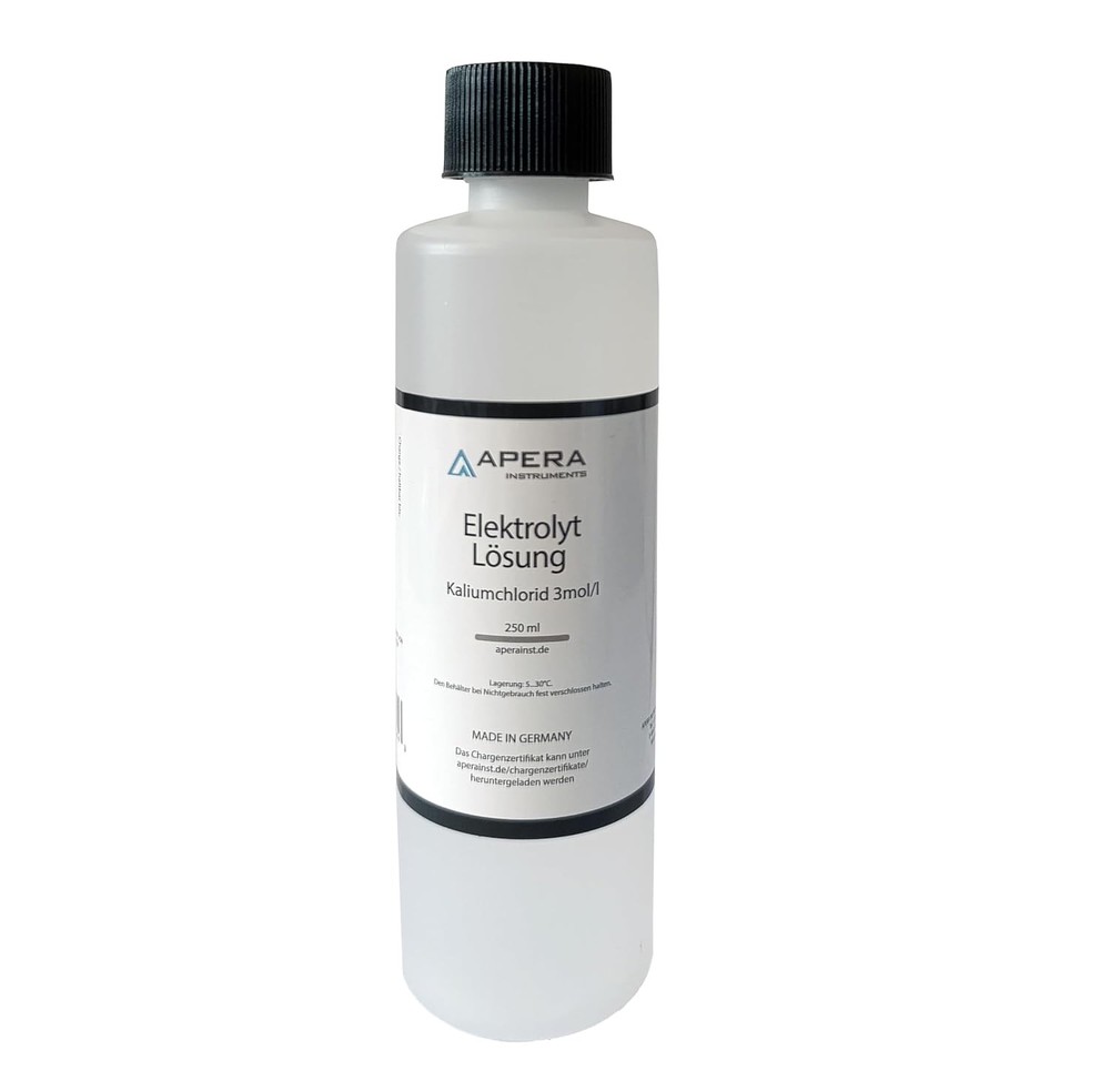 Apera Instruments 3M KCL Storage Soaking Solution (8 oz.) for pH and ORP...