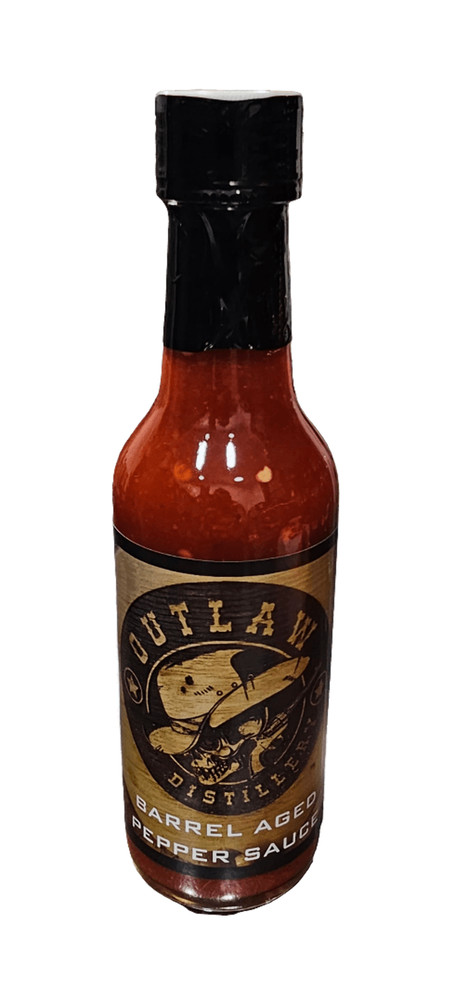 Barrel Aged Red Bourbon Whiskey Pepper Sauce