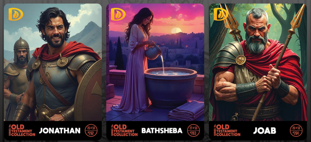 Discovery Bible Cards - One Pack of 10 - Deluxe - Christian Education God Jesus