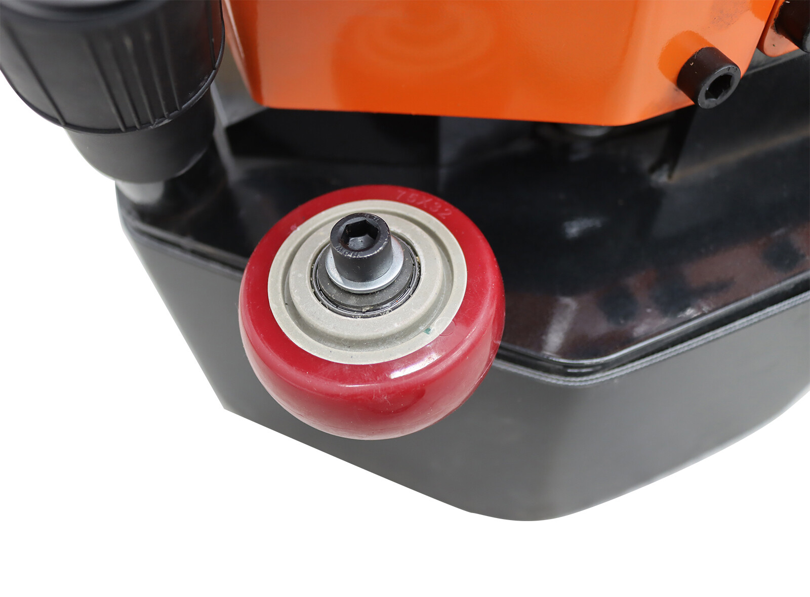 220V Concrete Floor Grinder Polishing Machine w/ 30L Dust Bucket 6 Grinding Head