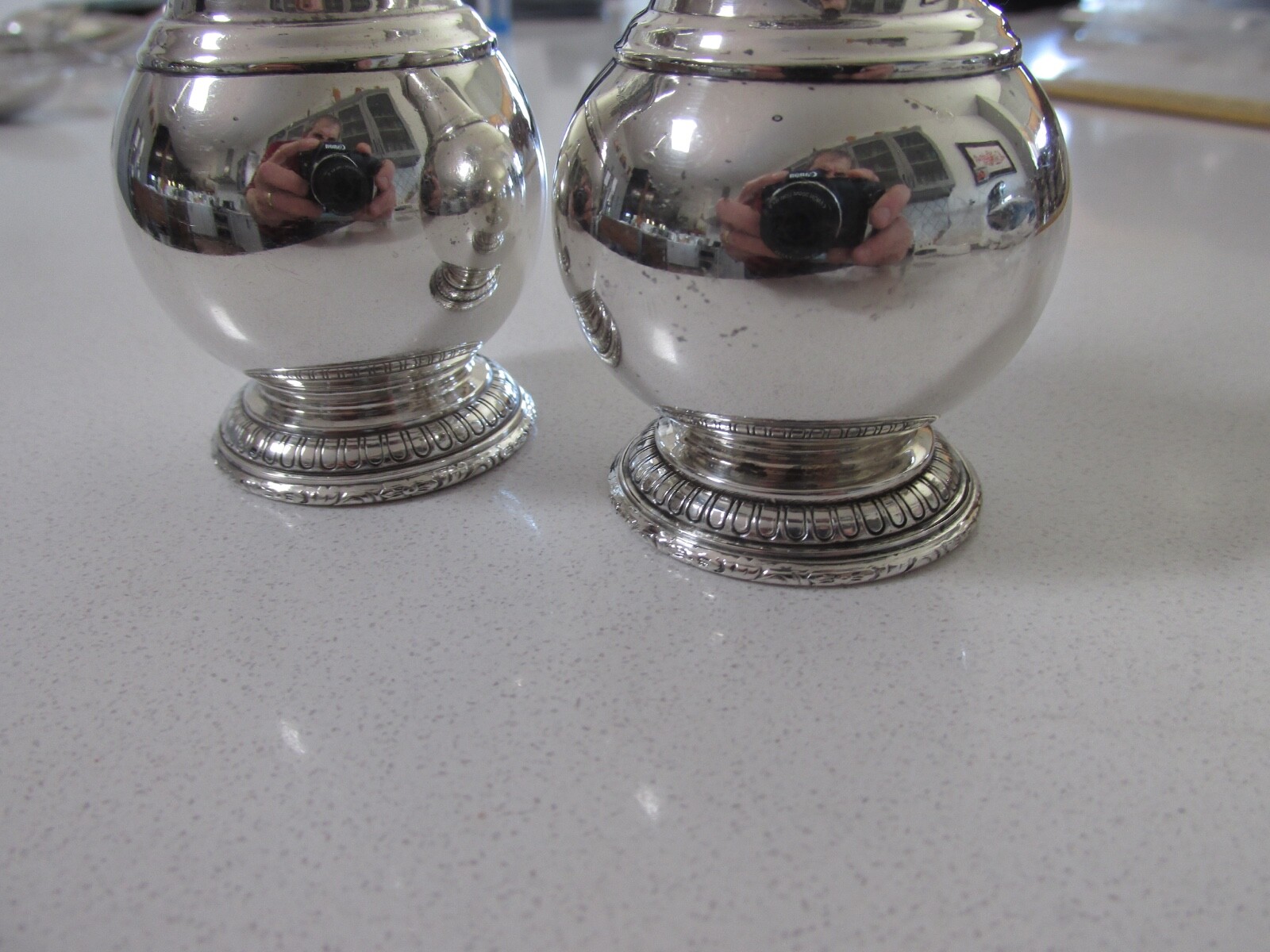 Vintage Treasure Sterling (#844) Sterling Silver Salt & Pepper Shakers
