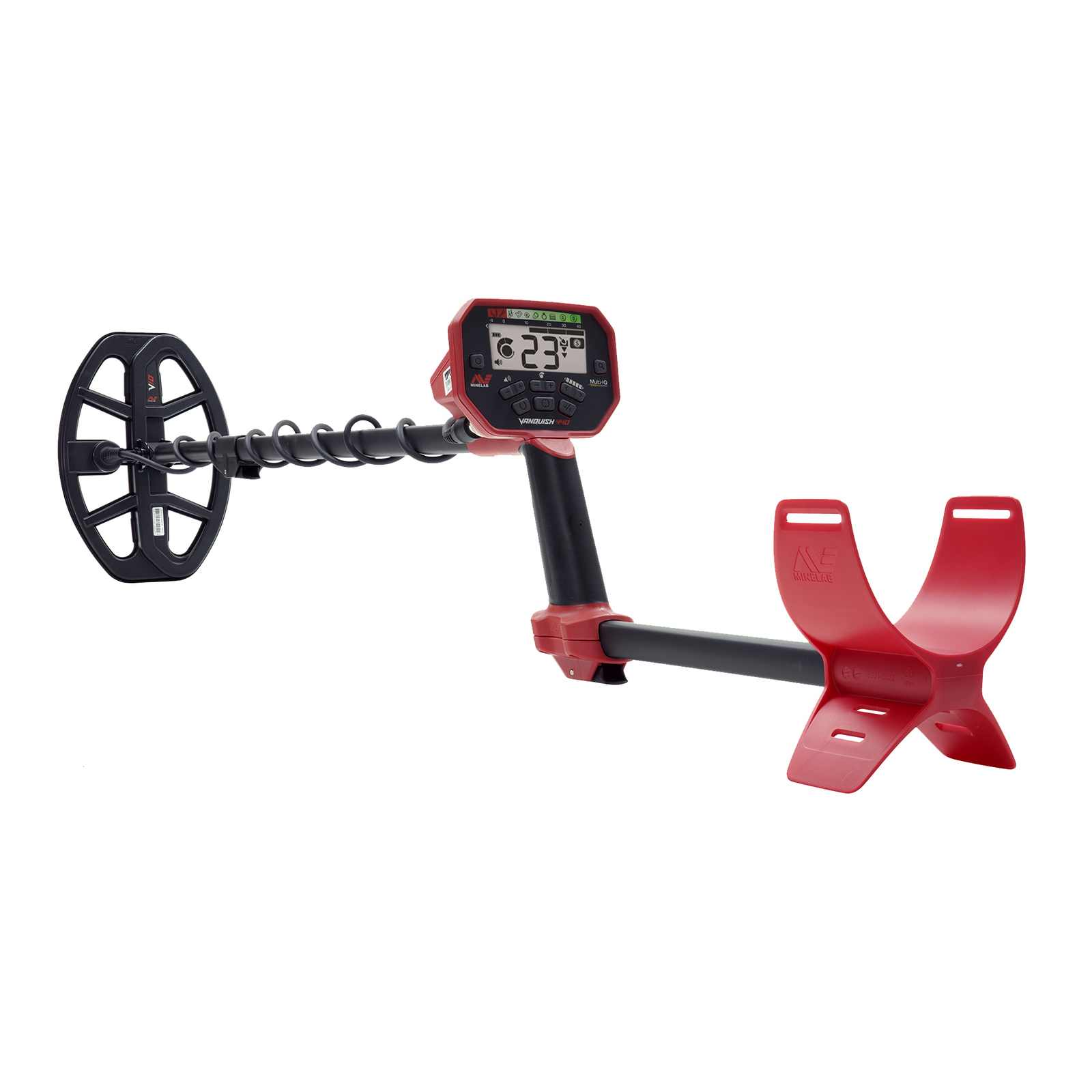 Minelab VANQUISH 440 Metal Detector with V10 10" x 7" Waterproof DD Coil