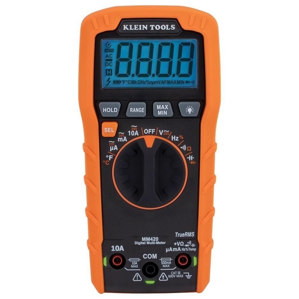 Klein Multimeters Digital Slim Auto-Ranging