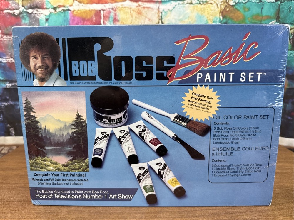 Bob Ross Basic Paint Set R6505 New/Sealed