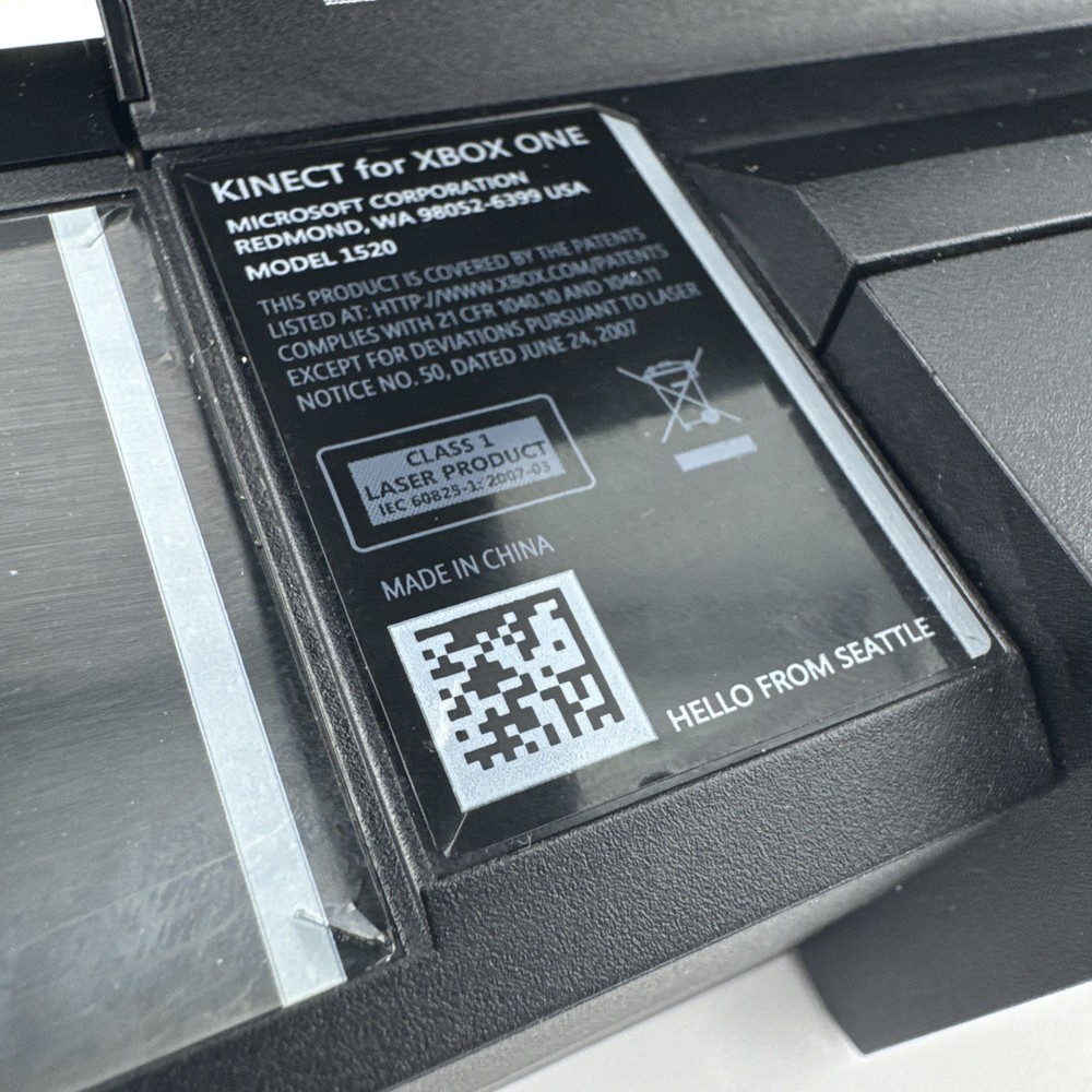 Microsoft Xbox One Kinect Wired Motion Sensor Black Model 1520 OEM