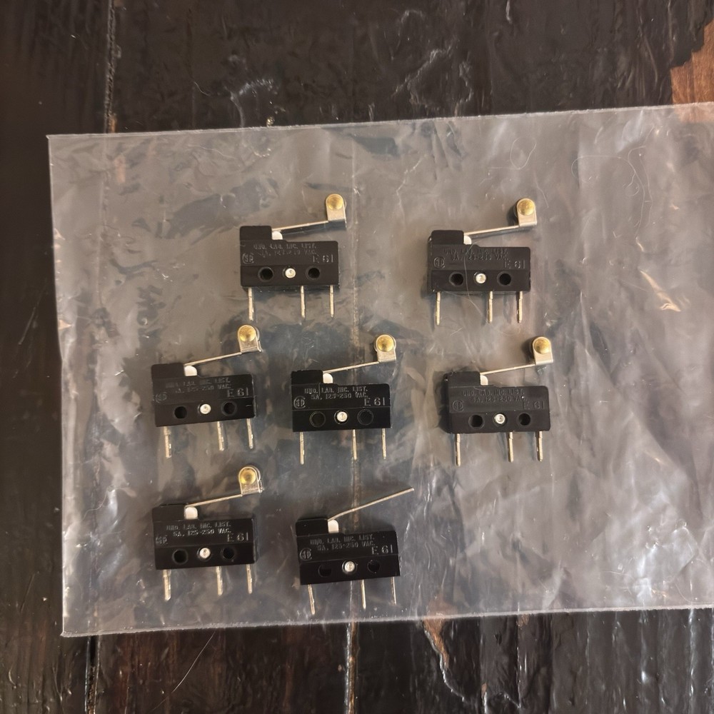 Cherry E61 NOS Lever Micro Switches Qty 5