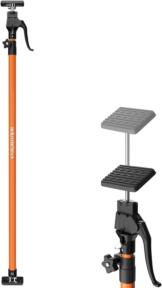 Cabinet Jack Support Pole, 49.2-114.2 inches Third Hand Tools Adjustable Supp...