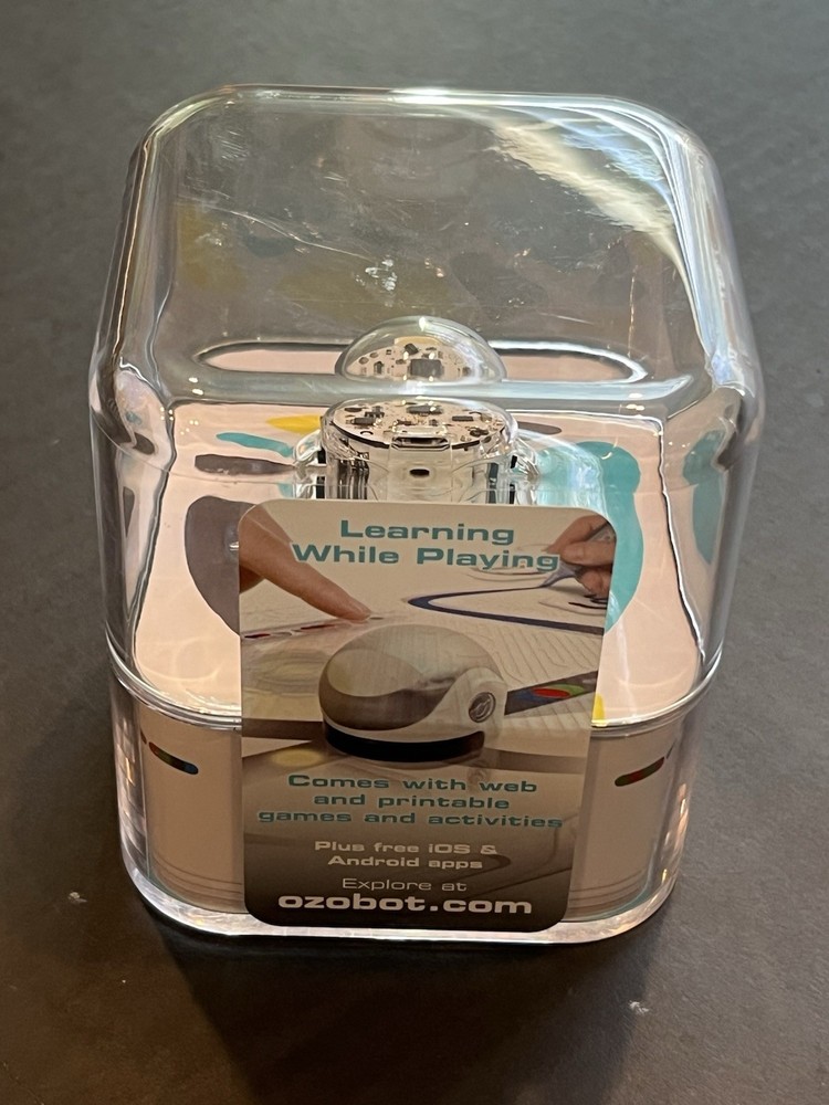 Ozobot Bit 2.0 Crystal White Programmable Learning Robots Steam Integrated, 2014