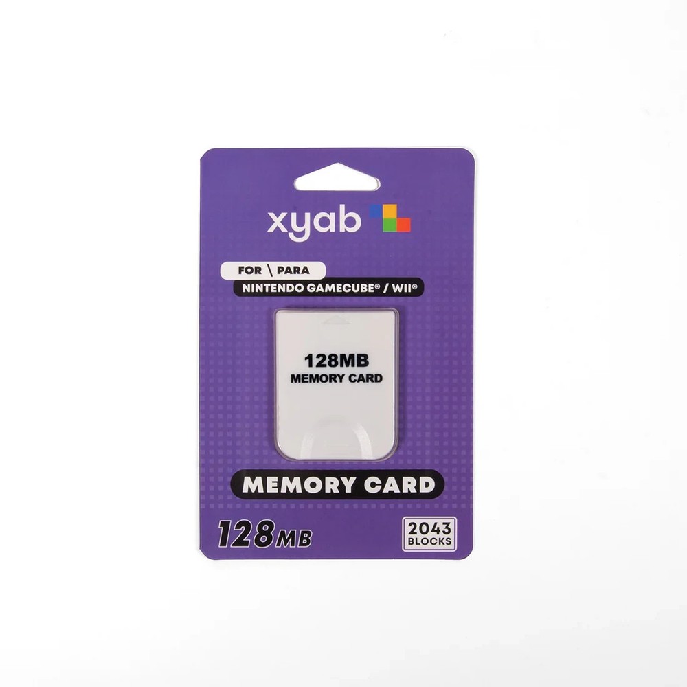 XYAB Brand GameCube/Wii 128MB Memory Card