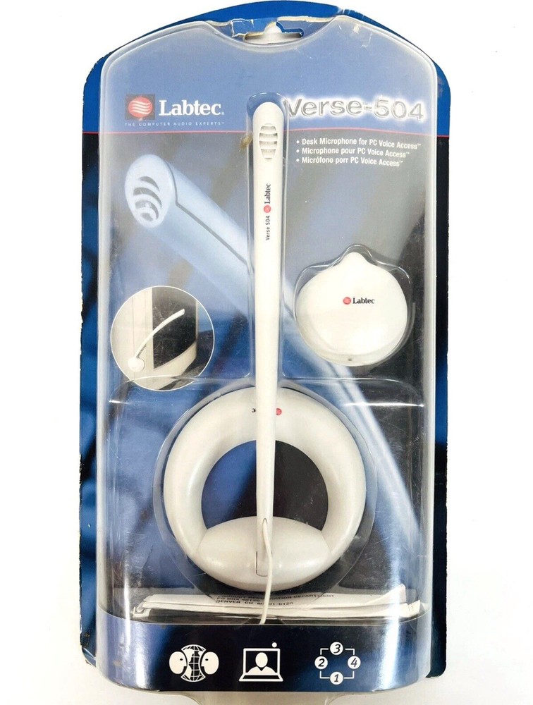 LABTEC VERSE-504 DESK MICROPHONE FOR PC VOICE ACCESS