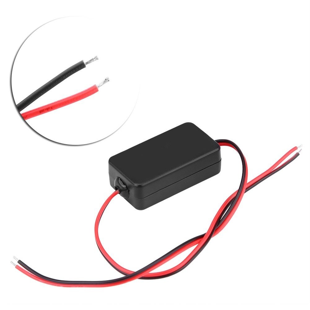12V Power Relay Filter Rectifier For Car Rear View Camera Easy Install