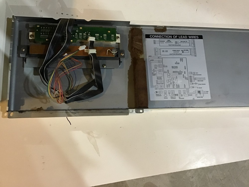 MONITOR HEATER M-41 FRONT CONTROL PANEL COMPLETE