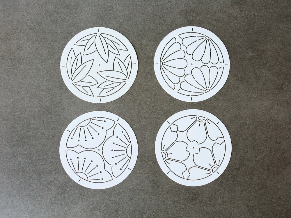 Sashiko Stencils | Embroidery Patterns or Quilting Stencils | Sashiko Template C