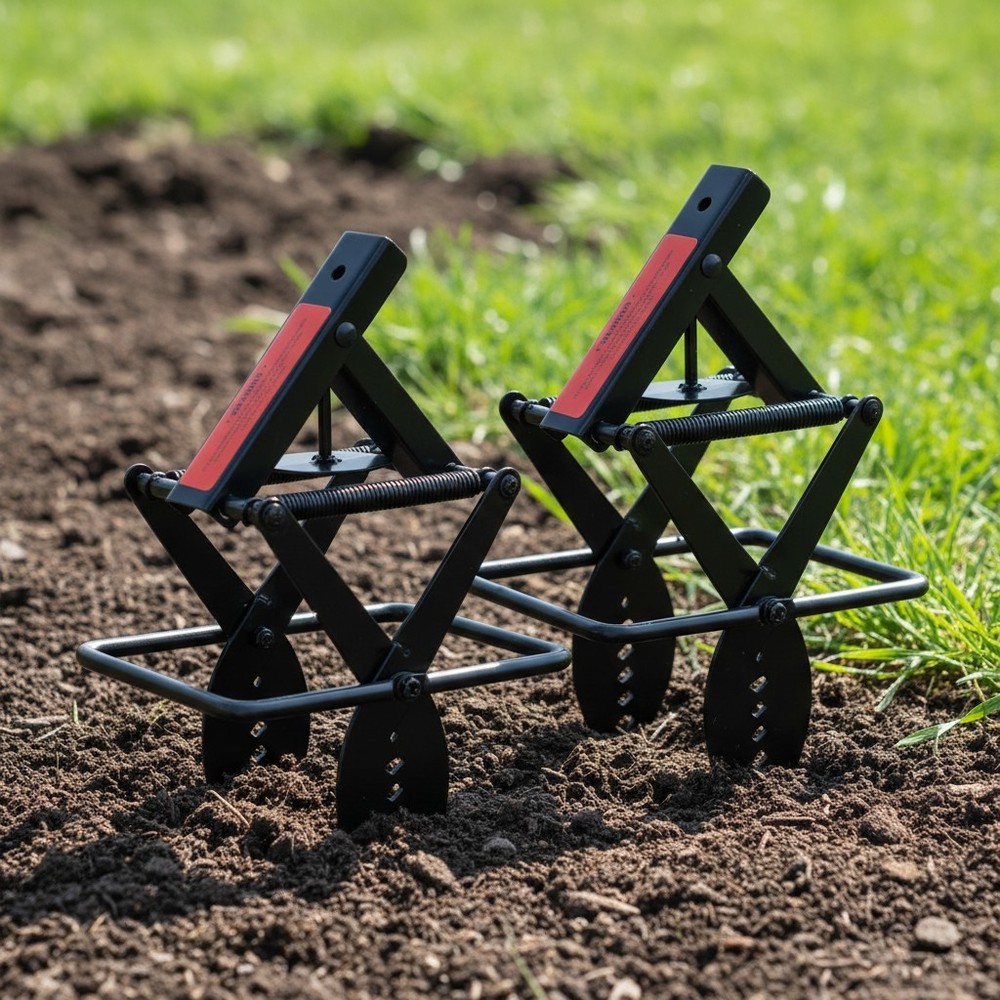 Mole Traps That Kill Best 2 Pack Scissor Trap Sleek Black 2