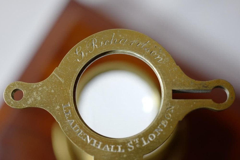 microscope antique John Richardson's cuff microscope