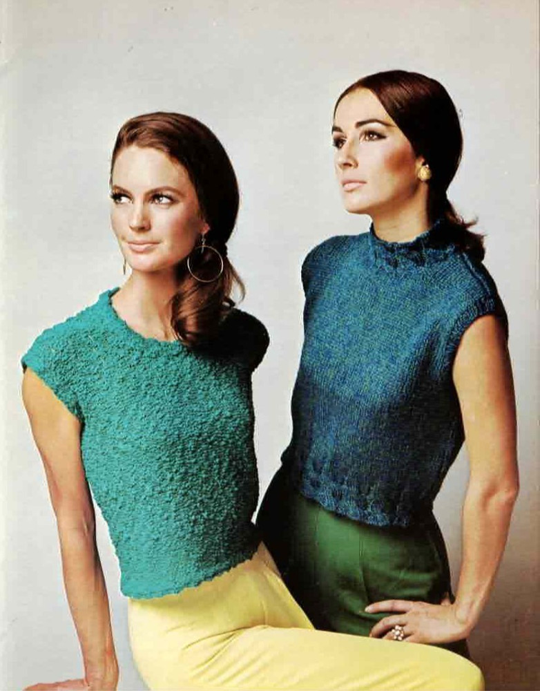 Spinnerin Knitting Pattern Lesson 3 Sweater Patterns Stitches Classic Patterns