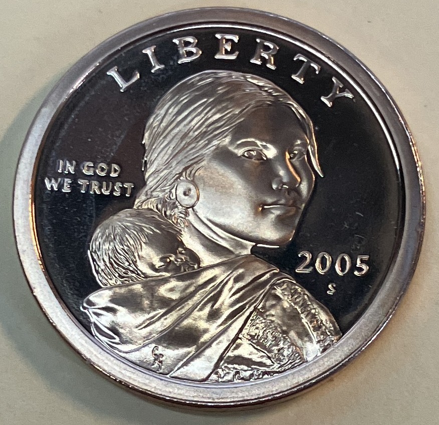 2005 S Proof Sacagawea Dollar