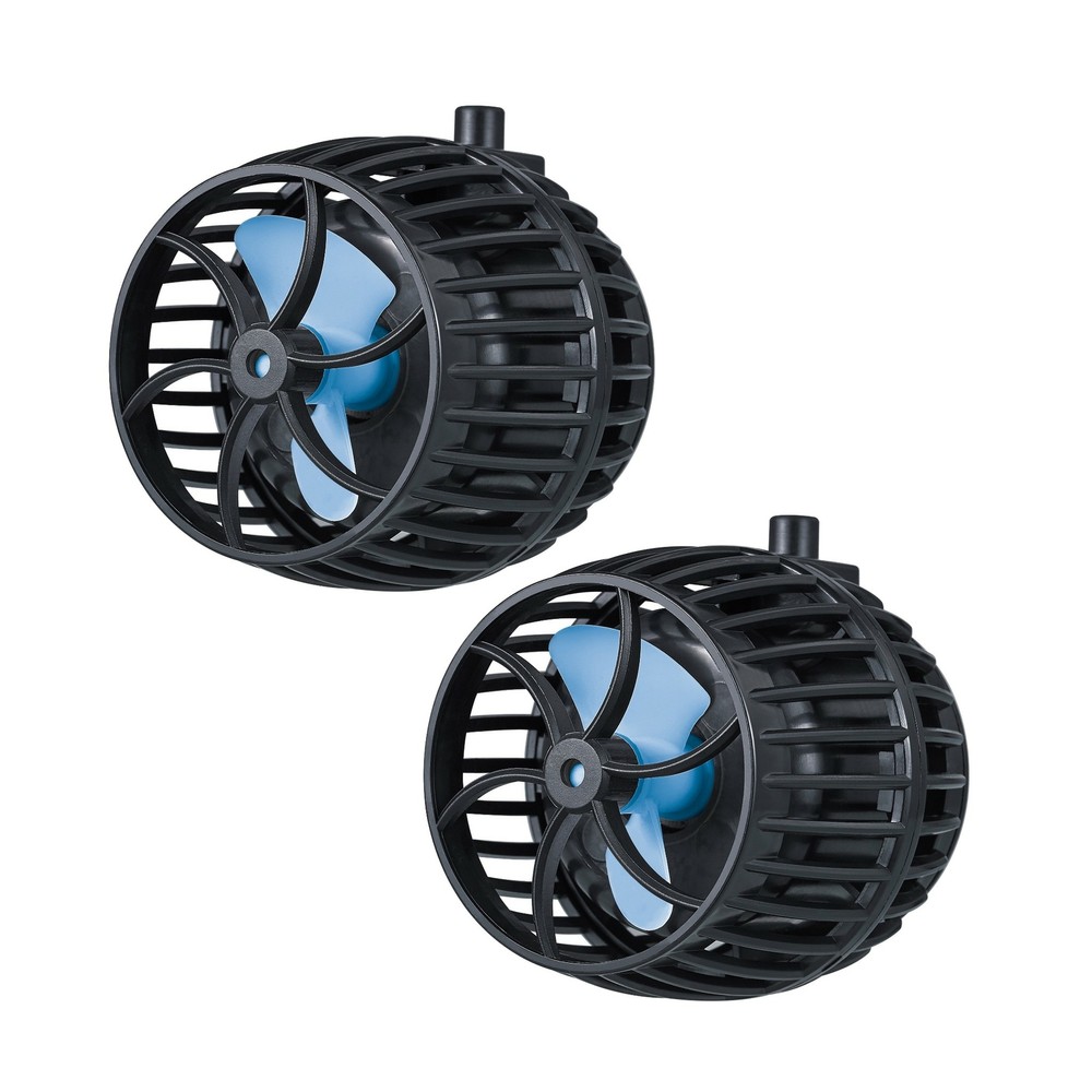 2pcs Jebao SDW-5 Wave Maker Flow Pump with Controller Reef Aquarium 1320GPH