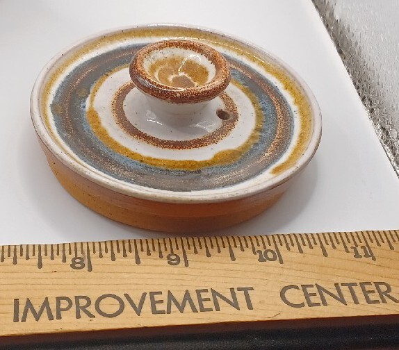 God's Hill Marked CC Pottery Lidded Tea Coffee Pot Server