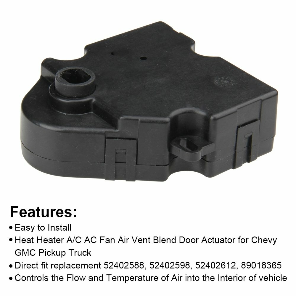 2PCS For GM Chevy HVAC AC Heater Blend Door Actuator 52402588 89018365 15-72971