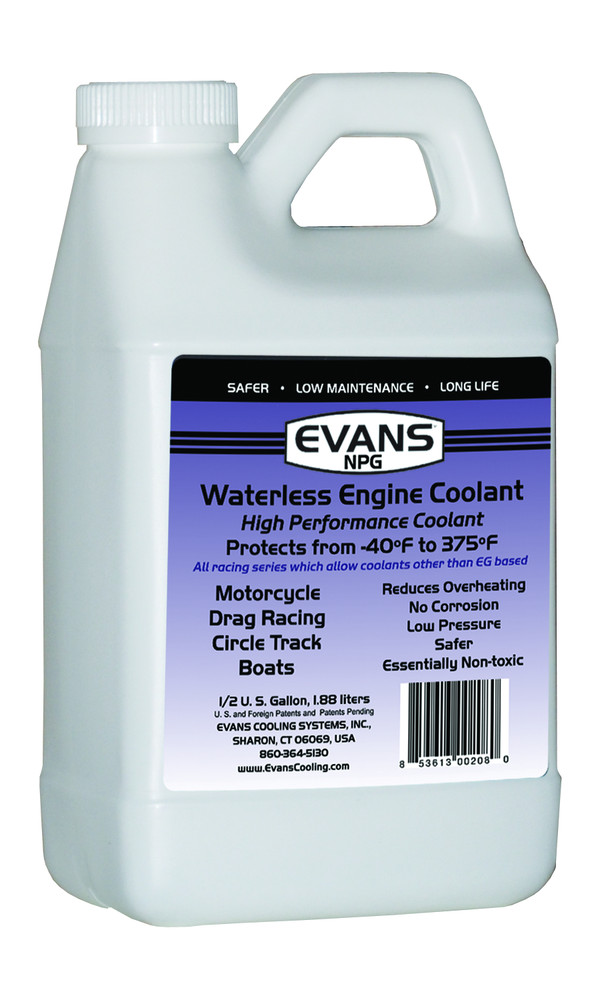 Evans Cooling EC10064 Waterless NPG Engine Coolant Half Gallon