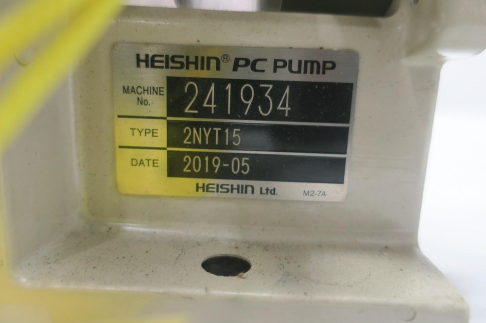 Heishin 2NYT15 Pc Pump