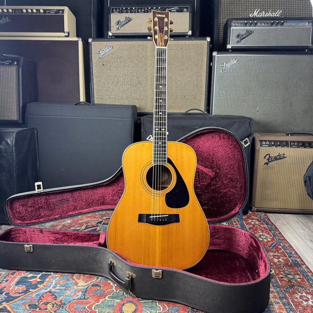 Yamaha L6 Solid Top Dreadnought w/Hard Case - 1982
