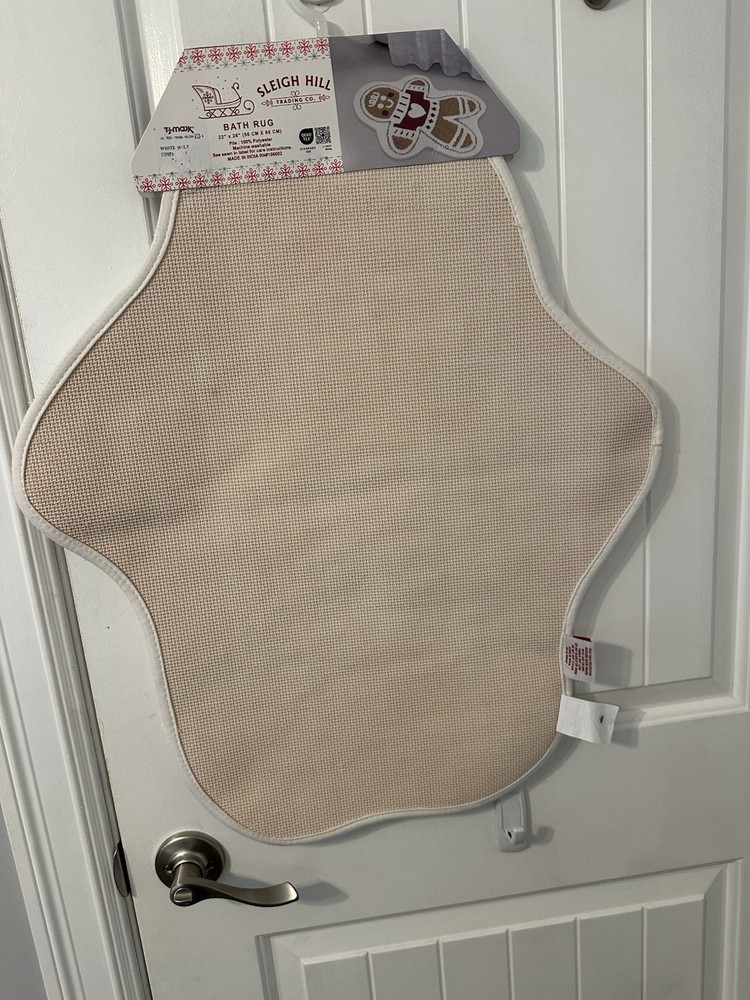 Gingerbread Bath Rug NWT