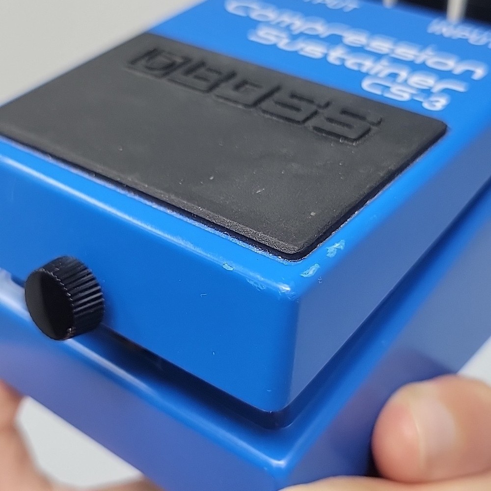Boss CS-3 Compressor, Compression Sustainer Guitar Effect Pedal