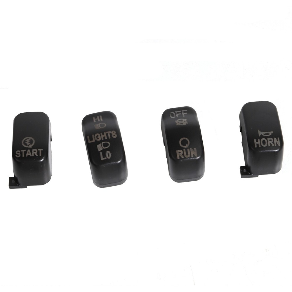 Motorcycle Hand Controls Switch Housing Buttons Cap for Harley